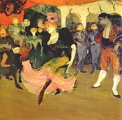 Lautrecs Bolero dancer